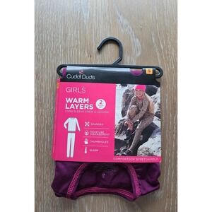 Cuddl Duds girls warm layers set
